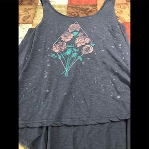 Torrid Rose Tank Top